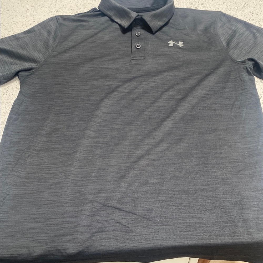 Under Armour Gray Performance Polo Shirt